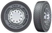 Goodyear KMAX D Gen-2 315/70R22.5 154/150L 3PMSF