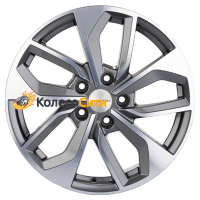 Khomen Wheels KHW1703 (Changan/Geely/Lexus/Toyota) 7x17/5x114,3 ET45 D60,1  Gray-FP