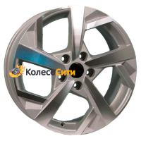 Khomen Wheels KHW1712 (Changan/Geely/Lexus/Toyota) 7x17/5x114,3 ET45 D60,1  F-Silver-FP